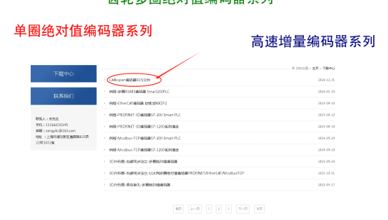 CANopen编码器与汇川中型PLC AM403 InoProShop应用教程-上海了淼GME-58-CO系列-下载EDS文件 CANopen编码器与汇川中型PLC AM403 InoProShop应用教程-上海了淼GME-58-CO系列-下载EDS文件
